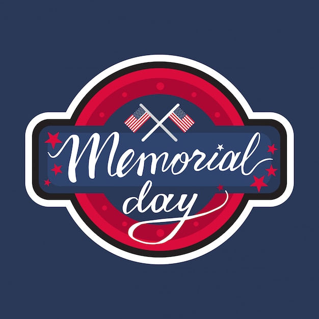 Memorial day banner