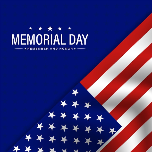 Memorial day-vektor-illustration