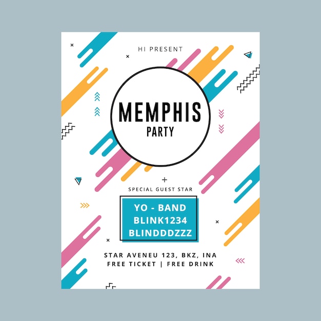 Memphis-party