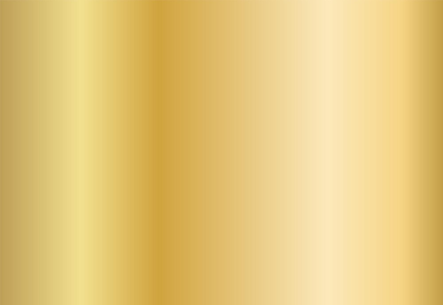 Metallplatte aus Goldfolie. Glänzen Sie goldene Farbverlaufskulisse. Hintergrund mit gelbem Band
