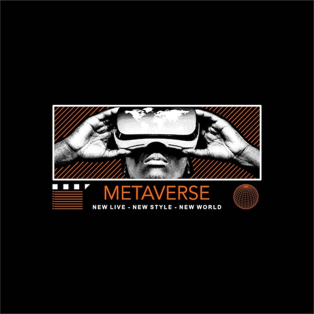 Metaverse new style einfache vintage-mode