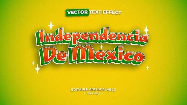 Mexiko Texteffekt