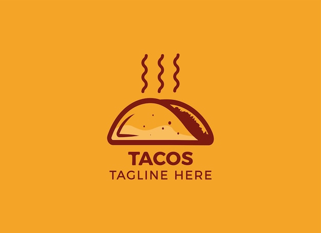 Vektor mexiko traditionelles essen tacos. tacos-vektor-design-illustration.