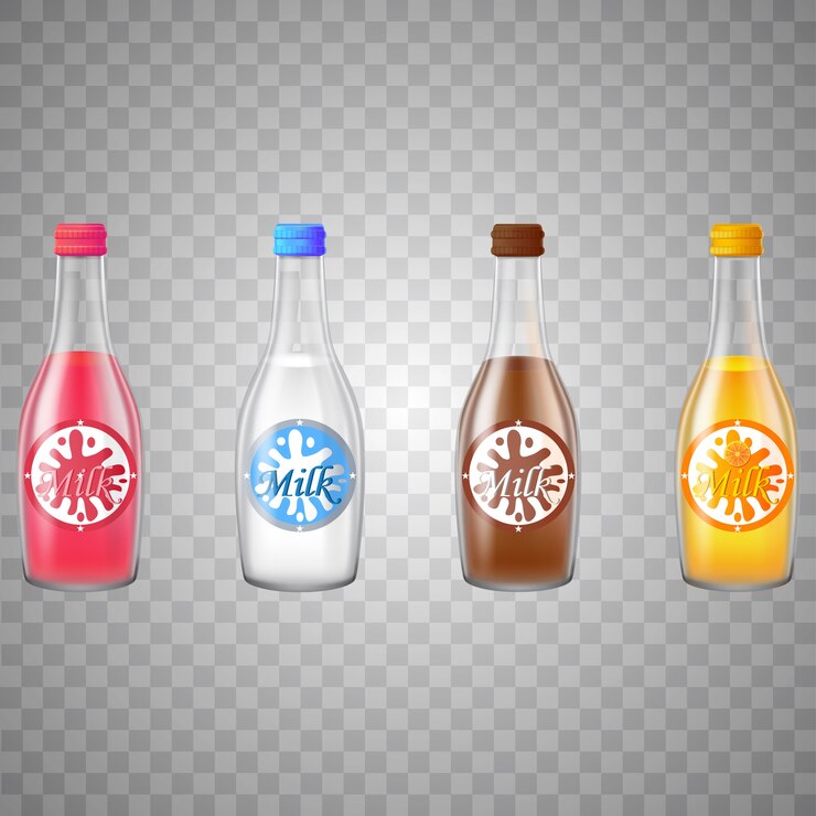 Milchflasche Illustration