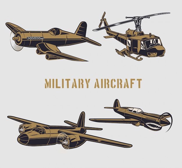 Militärflugzeug
