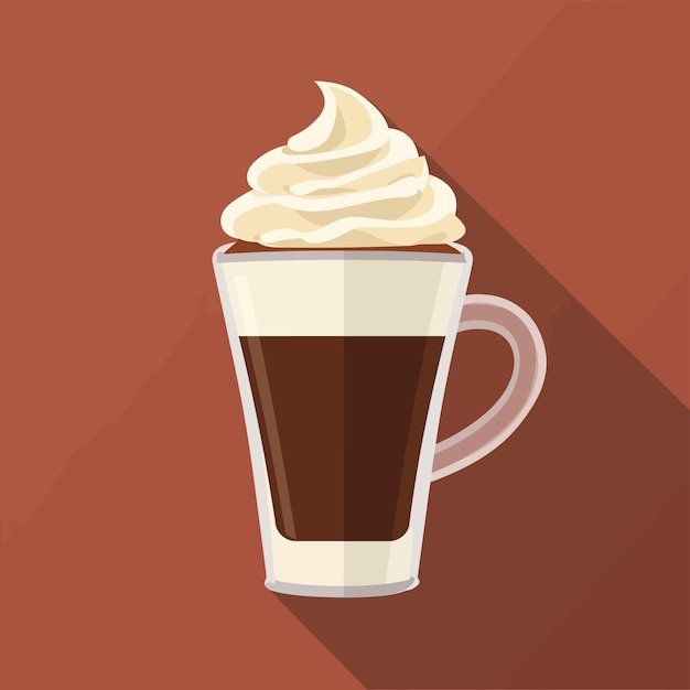 Milk_cream_coffee_flat_icon_mit_langem_schattenvektor