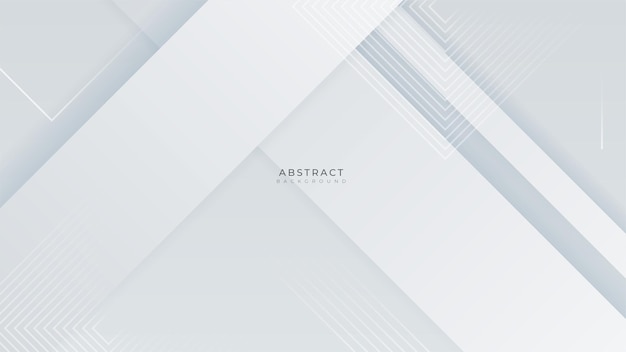 Minimale einfache minimale weiße geometrische Formen abstraktes modernes Hintergrunddesign Design für Postervorlage auf Webhintergrund Banner Broschüre Website Flyer Landing Page Präsentation und Webinar