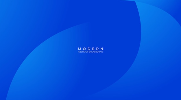 Minimale geometrische blaue Hintergrundelemente mit flüssigem Gradient