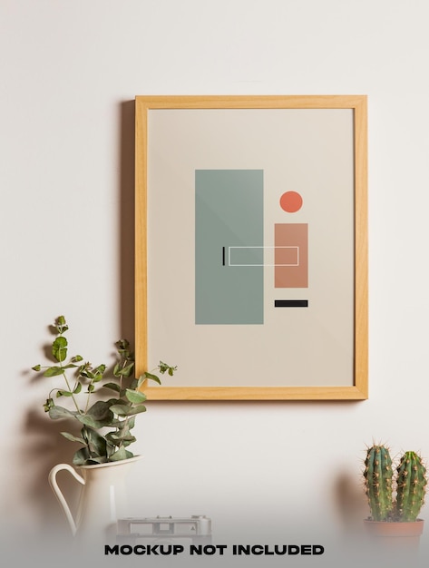 MINIMALE TAPETENRAHMENILLUSTRATION
