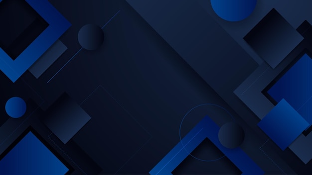 Vektor minimaler geometrischer blauer und schwarzer bunter lichttechnologie-hintergrund abstraktes design vektorillustration abstraktes grafikdesign-bannermuster präsentationshintergrund-webvorlage