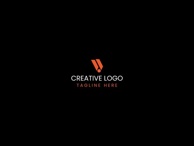Vektor minimaler geschäftlicher kreativer logo-design