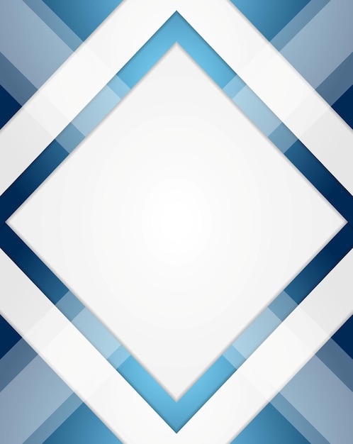 Minimaler technischer geometrischer blauer Hintergrund. Vektor-Layout-Design-Illustration