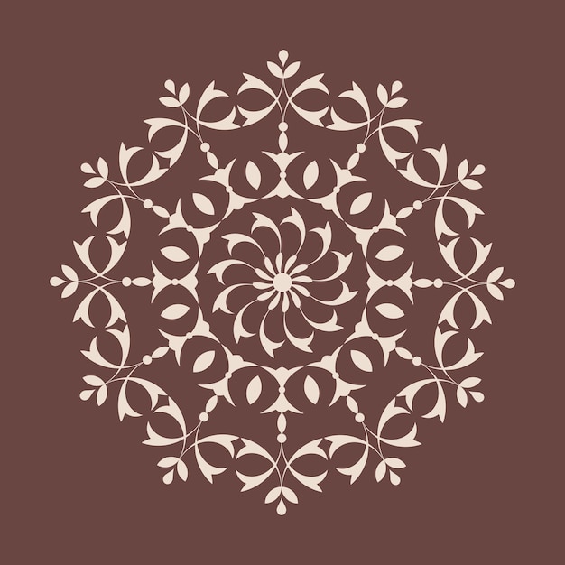 Minimales mandala-design