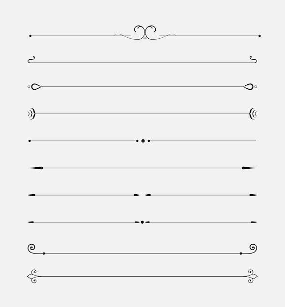 Vektor minimalistischer linienteiler