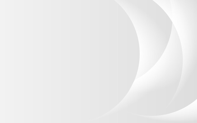 minimalistisches Design mit glatten Kurven und weichen Gradienten auf hellgrauem Hintergrund