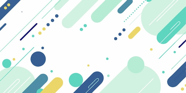 Minimalistisches flach geometrisches Hintergrunddesign