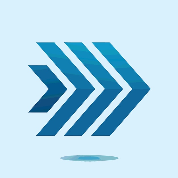 Minimalistisches rechts links oben nach unten Pfeil Flachvektor-Illustrations-Symbol für Webseiten-UI und App-Design