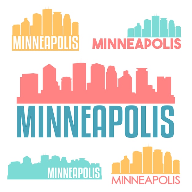 Minneapolis-logo-sammlung