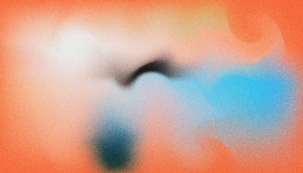 Mischen Sie farbenfrohes, geräuschvolles Gradient, Grunge und körniges Hintergrundbild