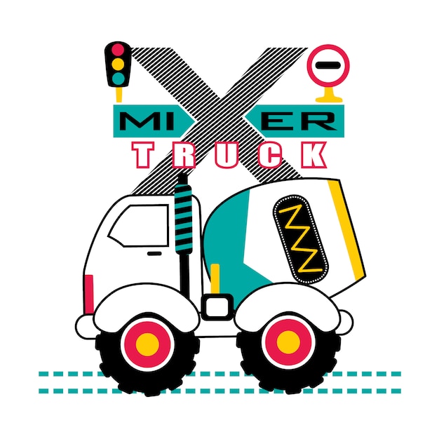 Mischer-lkw-design-cartoon