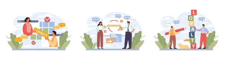Vektor mitarbeiterbindung setzt motivation und leistung der mitarbeiterbindung fest