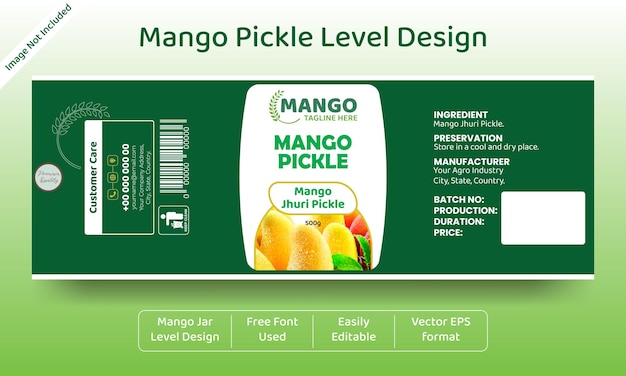 Mix Fruits Saft oder Gurke Nivellierungsdesign Mango Gurke einfaches Design auf frischer organischer grüner Farbe
