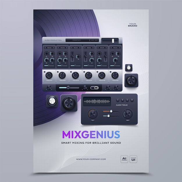 Mixgenius UI-Design