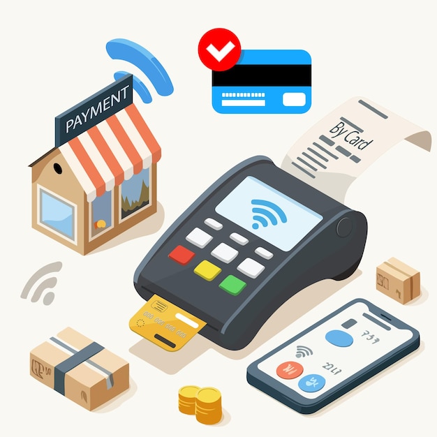 Mobile Banking-App und E-Payment Hand mit Smartphone und bezahlen mit Kreditkarte über elektronische Brieftasche drahtlos auf dem Telefon Online-Banking