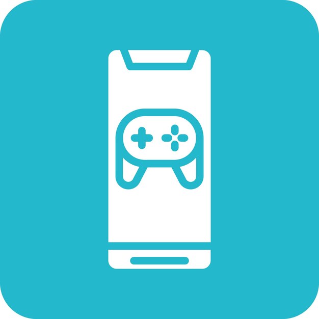 Mobile game console vektor-symbol-illustration des technologiensymbols