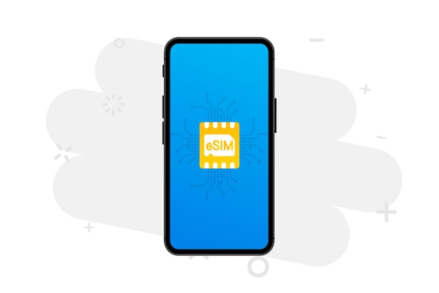 Mobilgerät mit chipesim embedded sim neues mobilfunkkonzept