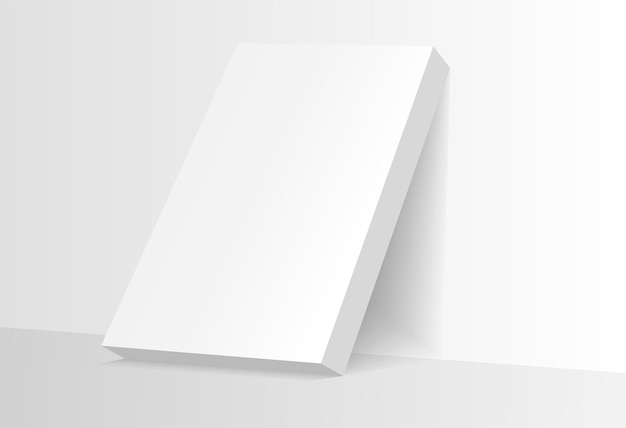Mockup-Poster mit Schattensperren aus dem Fenster Mockup Blattpapier Weiß leer Leer Vertikal-Mockup Licht aus dem fenster Realistisch reflektierter Schatten an der Wand Überlagerungseffekt Schatten Jalousie Vektor