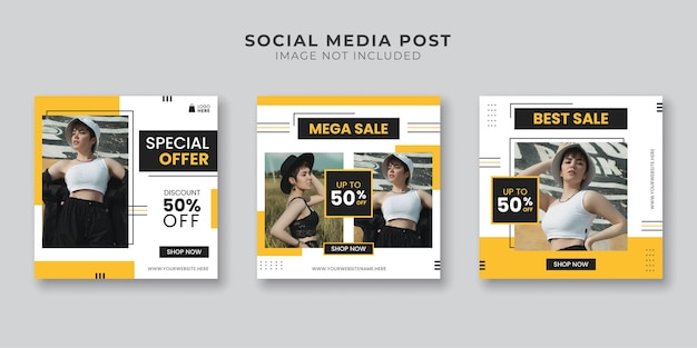 Mode-social-media-banner-set