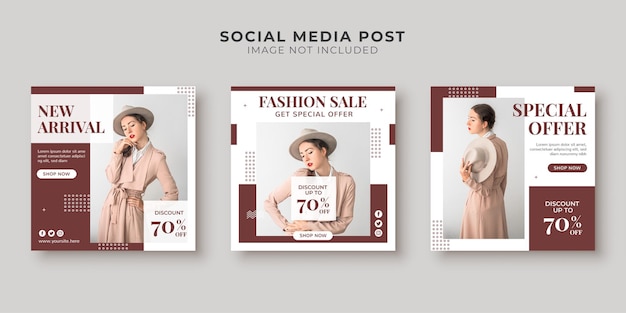 Mode-social-media-banner-set