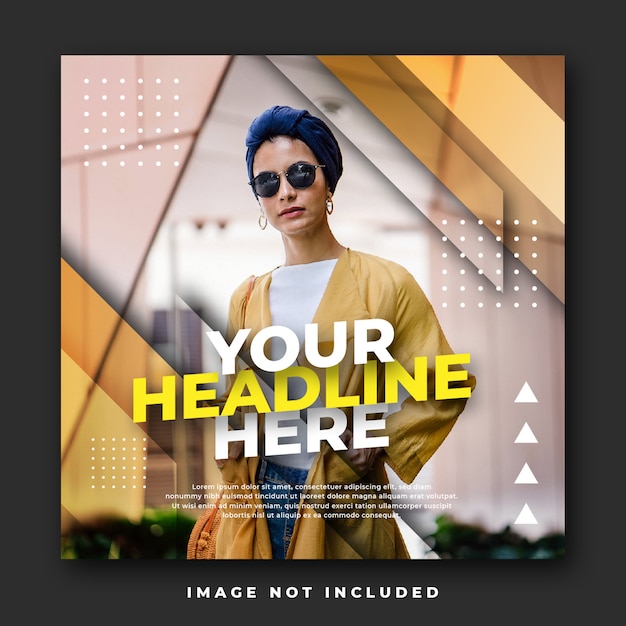 Mode Social Media Instagram Feed Post Banner