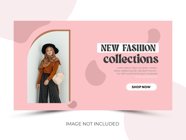 Mode Web Banner Vorlage