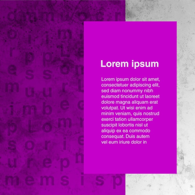 Modell der violetten Karte
