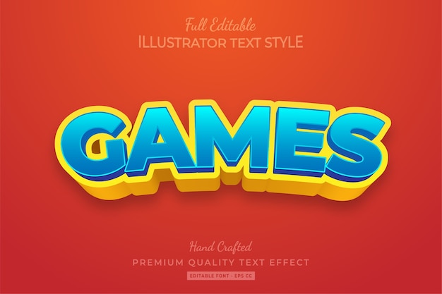 Modern Editable Text Style Effect Premium