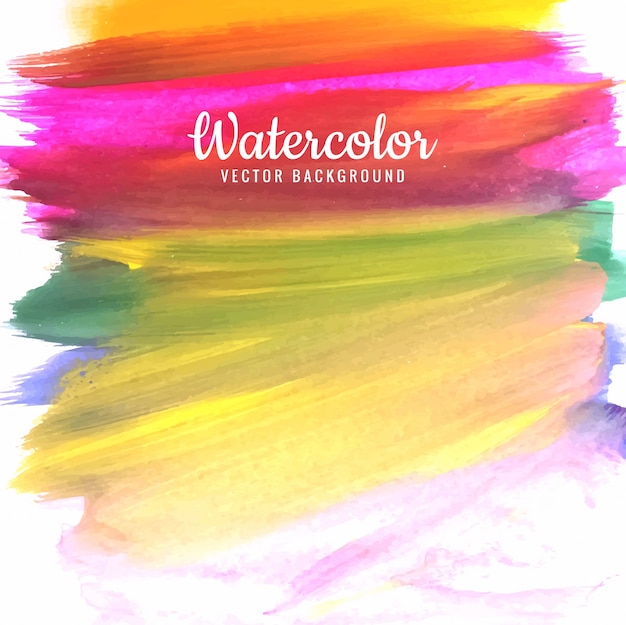 Vektor moderne aquarell hintergrund