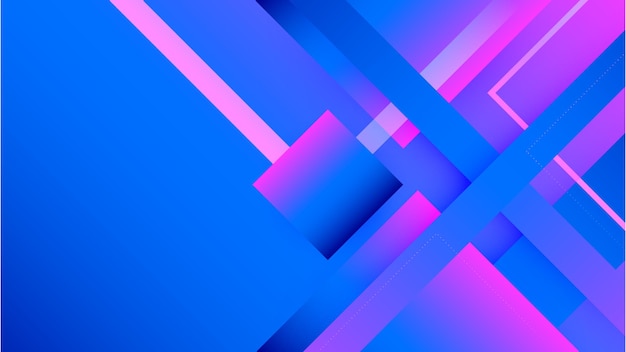 Moderne blau-rosa Technologie-Hintergrund Abstrakte Hochgeschwindigkeitsbewegung Farbige dynamische Bewegung auf blauem Hintergrund für Banner- oder Poster-Design-Huntergrundkonzept