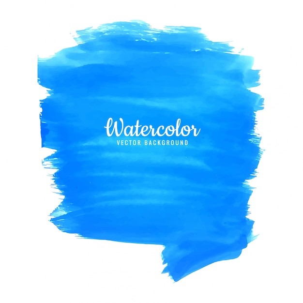 Moderne blaue aquarell hintergrund