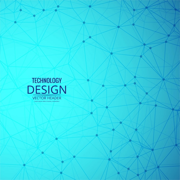 Moderne blaue Technologie Hintergrund