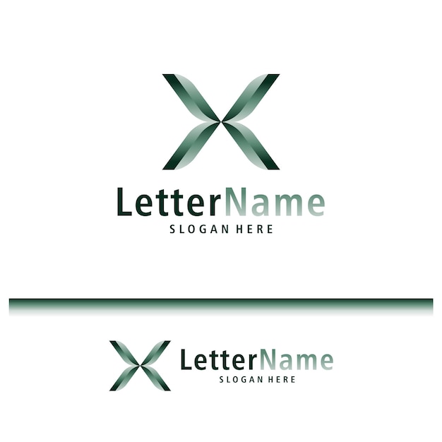 Moderne buchstaben-x-logo-design-vektor-schablone für kreative x-logokonzepte