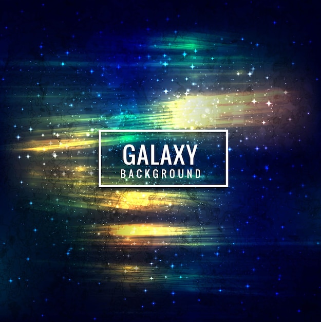 Moderne bunte galaxie hintergrund