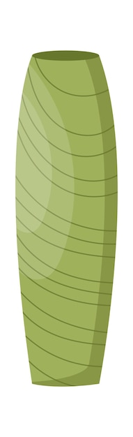 Moderne dekorative vase vektorillustration