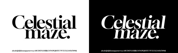 Moderne, elegante Glamour-Schriftart, Großbuchstaben, Kleinbuchstaben und Symbol-Schriftzug-Modedesigns