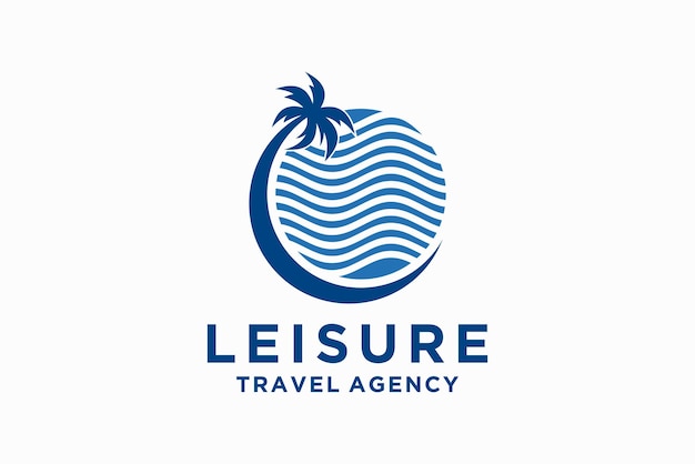 Vektor moderne farbagentur travel check business logo transport logistik lieferung logo design