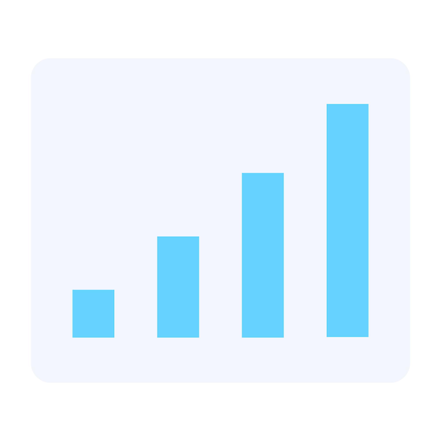 Vektor moderne ikone der datenanalyse im flachen stil