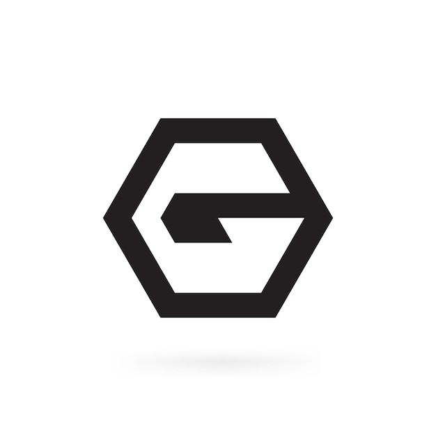 moderne kreative einzigartige Buchstabe G Logo Icon Design Vektorvorlage
