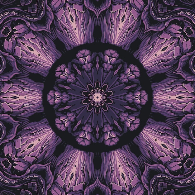 Moderne mandalas mit hellen und pastellfarbenen farben für handy-hintergrund