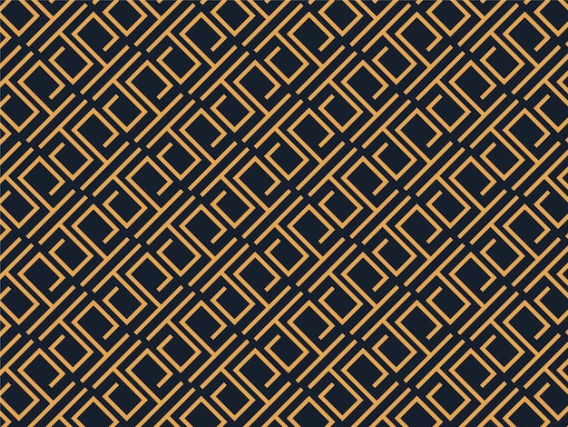 Moderne nahtlose textur geometrisches goldmusterdesign